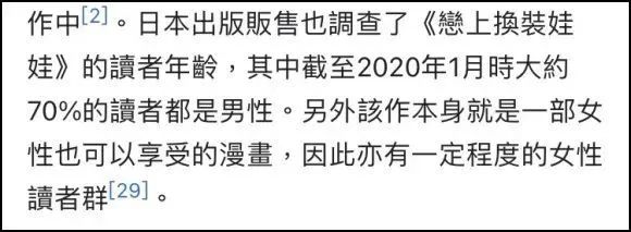 被扣上“男权凝视”帽子的《更衣人偶》，折射出二次元的尴尬现状